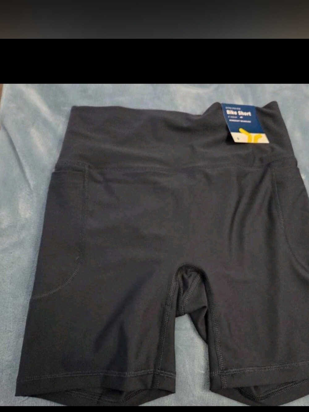 Women’s Blue/Grey Bike Shorts - Old Navy
